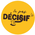 Logo jaune LE PAS DECISIF