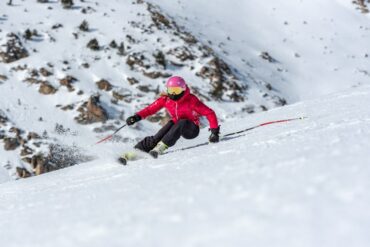 Julie, monitrice de ski
